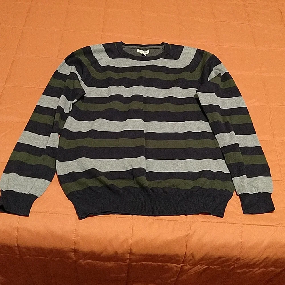 St. John's Bay Men's Striped Sweater
